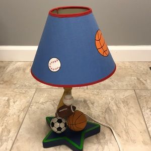 Lamp and light switch plate